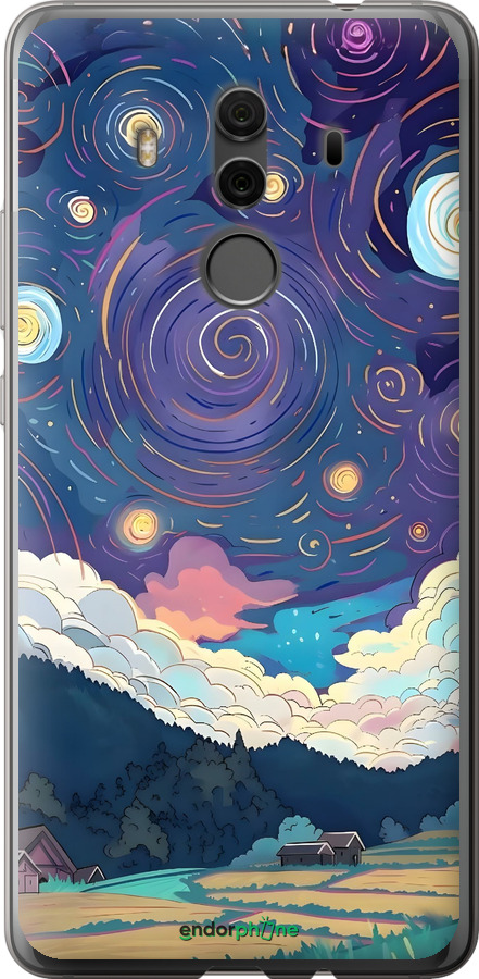 2D пластиковый чехол Креативный арт для Huawei Mate 10 Pro - 6322t-1138 изображение 