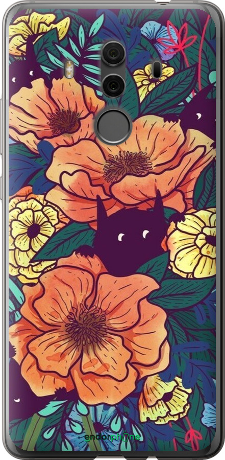 2D пластиковый чехол С изображением полевых цветов для Huawei Mate 10 Pro - 6419t-1138 изображение 