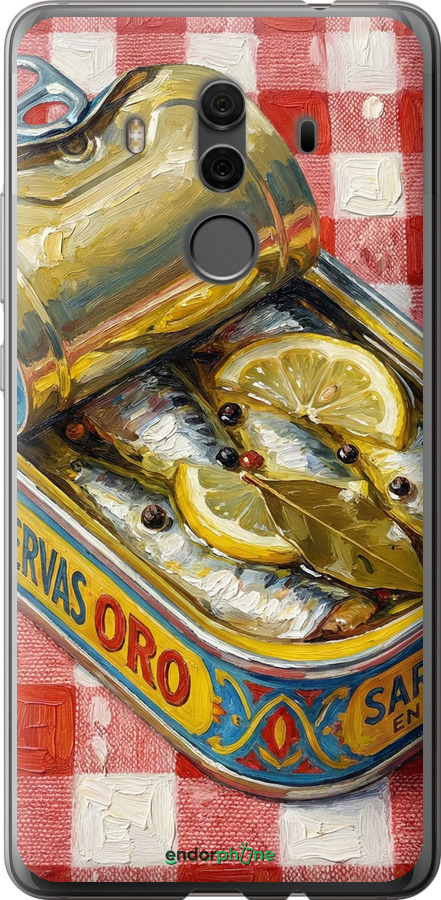 2D пластиковий чехол Vintage Sardine Tin Phone для Huawei Mate 10 Pro - 6772t-1138 изображение 