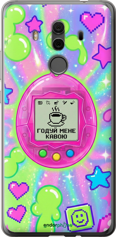 2D пластиковый чехол Y2K Aesthetic Retro Pet: Годуй мене кавою для Huawei Mate 10 Pro - 6784t-1138 изображение 