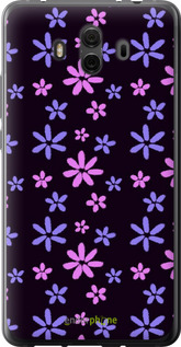 Силиконовый чехол с  цветами для Huawei Mate 10 - 6258u-1116 изображение 