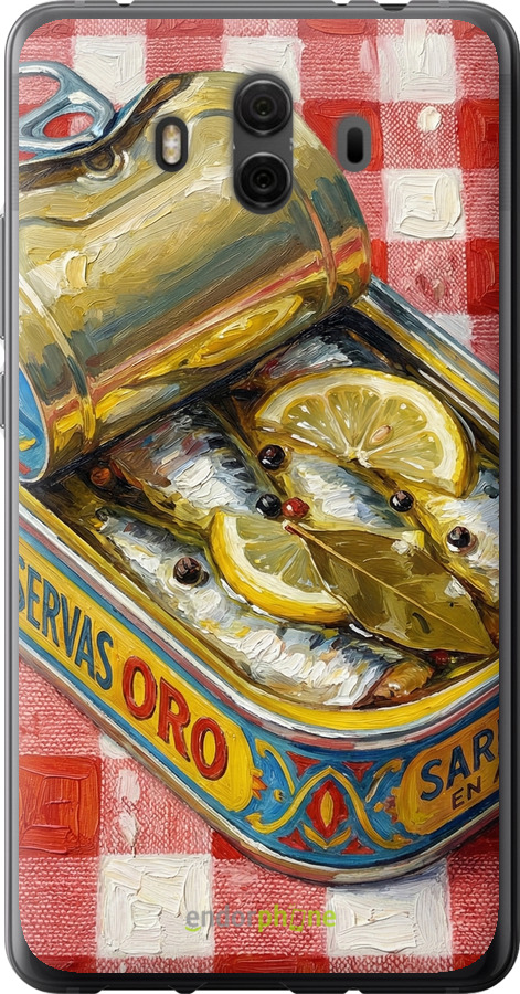 Силиконовый чехол Vintage Sardine Tin Phone для Huawei Mate 10 - 6772u-1116 изображение 