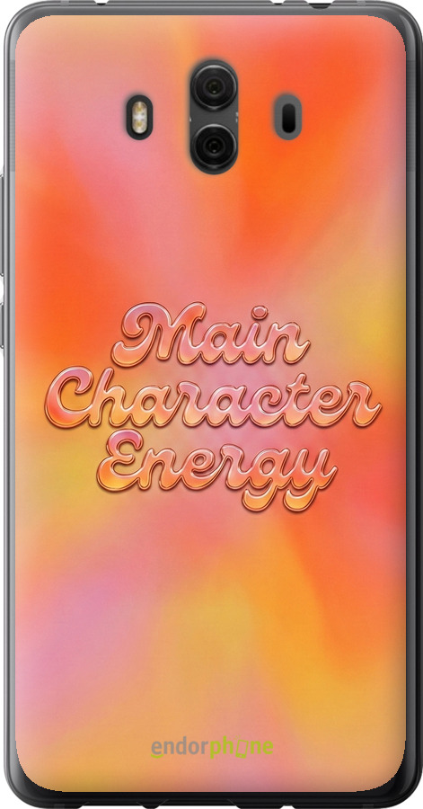Силиконовый чехол Aura Gradient Main Character Energy Aesthetic Y2K для Huawei Mate 10 - 6783u-1116 изображение 