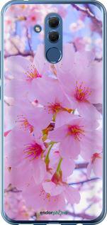 Силиконовый чехол Сакура для Huawei Mate 20 Lite - 6029u-1575 изображение 