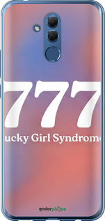 Силиконовый чехол 'Aesthetic Aura Gradient 777 Lucky Energy' для Huawei Mate 20 Lite изображение 3