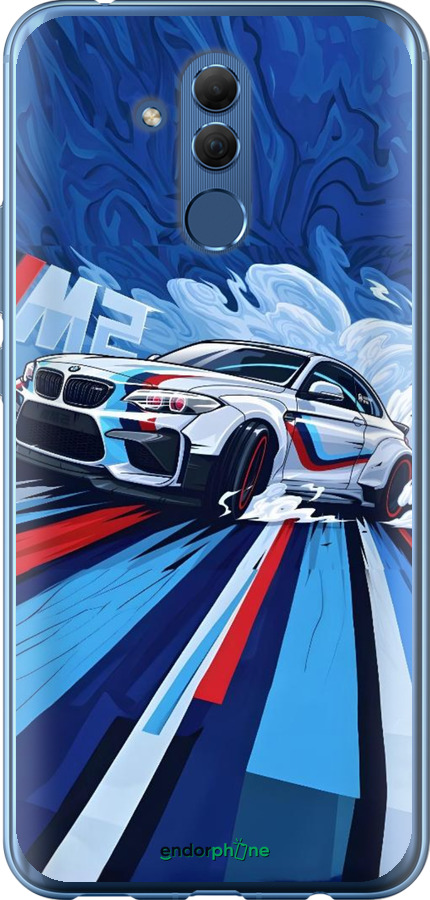 Силиконовый чехол БМВ для Huawei Mate 20 Lite - 6292u-1575 изображение 