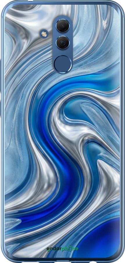 Силиконовый чехол Liquid Chrome для Huawei Mate 20 Lite - 6781u-1575 изображение 