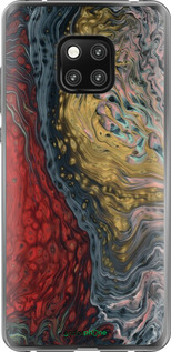 2D пластиковий чехол Із зображенням абстрактного живопису для Huawei Mate 20 Pro - 6530t-1567 изображение 
