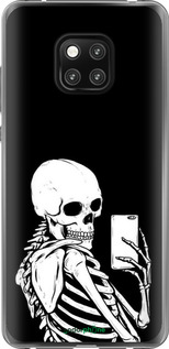 2D пластиковый чехол Скелет делает Selfie для Huawei Mate 20 Pro - 6535t-1567 изображение 