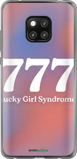 2D пластиковый чехол 'Aesthetic Aura Gradient 777 Lucky Energy' для Huawei Mate 20 Pro изображение 6