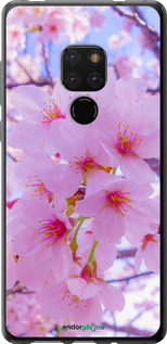 2D пластиковый чехол Сакура для Huawei Mate 20 - 6029t-1578 изображение 