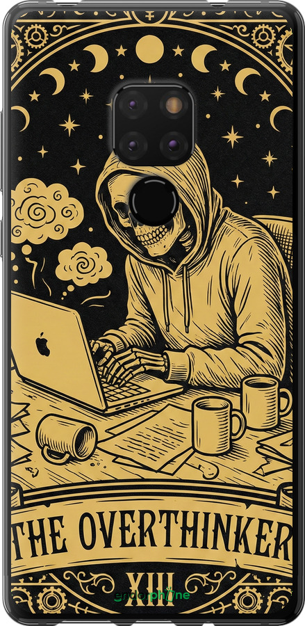 2D пластиковый чехол The Overthinker для Huawei Mate 20 - 6774t-1578 изображение 