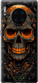 Силіконовий чехол Череп для Huawei Mate 30 Pro - 5952u-1796 изображение 