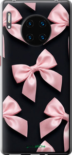 Силиконовый чехол Coquette Ribbons Dark Coquette для Huawei Mate 30 Pro - 6767u-1796 изображение 
