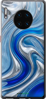 Силиконовый чехол 'Liquid Chrome' для Huawei Mate 30 Pro изображение 3