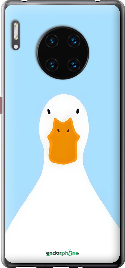 Силіконовий чехол Гусак для Huawei Mate 30 Pro - 6350u-1796 изображение 