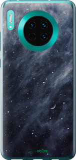 Силіконовий чехол Сині хмари, Синій місяць для Huawei Mate 30 - 6398u-1773 изображение 