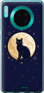 Силиконовый чехол Cute Cat Celestial/Witchy для Huawei Mate 30 - 6787u-1773 изображение 