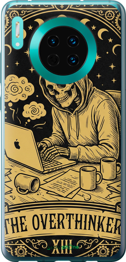 Силиконовый чехол The Overthinker для Huawei Mate 30 - 6774u-1773 изображение 