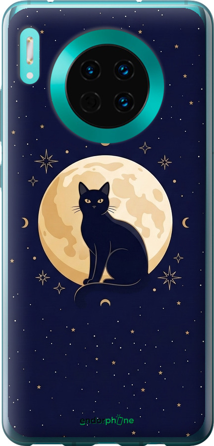 Силиконовый чехол Cute Cat Celestial/Witchy для Huawei Mate 30 - 6787u-1773 изображение 