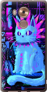 Силіконовий чехол Кіт панк для Huawei Mate 8 - 6311u-269 изображение 