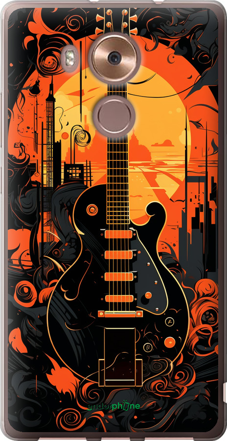 Силиконовый чехол Гитара для Huawei Mate 8 - 5957u-269 изображение 
