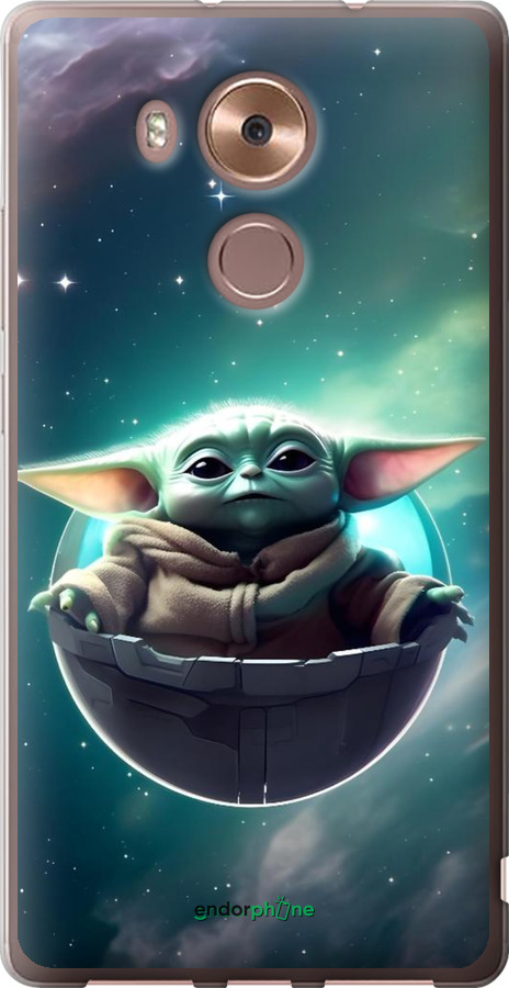 Силіконовий чехол Малышь йода для Huawei Mate 8 - 6294u-269 изображение 