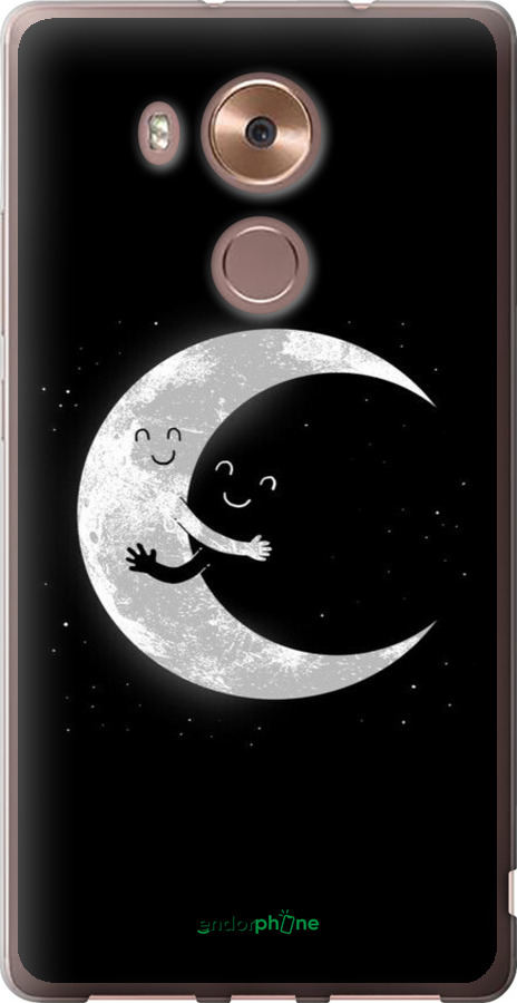 Силіконовий чехол Місячні обійми для Huawei Mate 8 - 6508u-269 изображение 