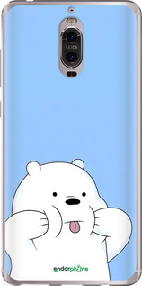 Силиконовый чехол Милый мишка для Huawei Mate 9 Pro - 6357u-819 изображение 