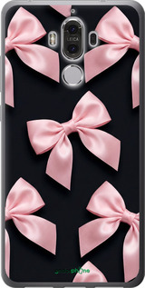 Силиконовый чехол Coquette Ribbons Dark Coquette для Huawei Mate 9 - 6767u-425 изображение 