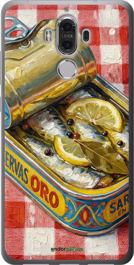 Силіконовий чехол Vintage Sardine Tin Phone для Huawei Mate 9 - 6772u-425 изображение 