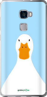 Силіконовий чехол Гусак для Huawei Mate S - 6350u-490 изображение 