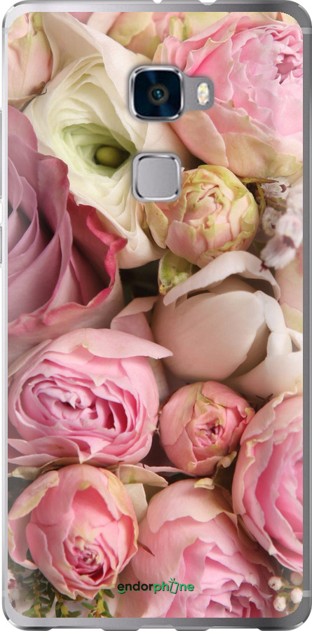 Силіконовий чехол Троянди v2 для Huawei Mate S - 2320u-490 изображение 