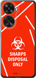 Силіконовий чехол biohazard 27 для Huawei nova 12 SE /  nova 11 SE - 4843u-3730 изображение 