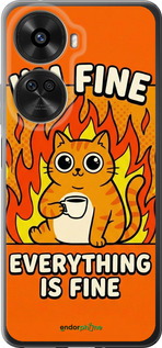 Силиконовый чехол 'Funny Cat' для Huawei nova 12 SE /  nova 11 SE изображение 5