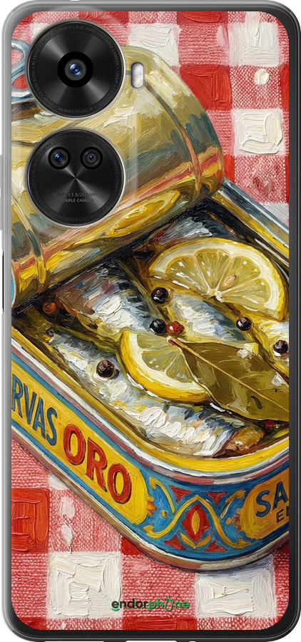 Силиконовый чехол Vintage Sardine Tin Phone для Huawei nova 12 SE /  nova 11 SE - 6772u-3730 изображение 