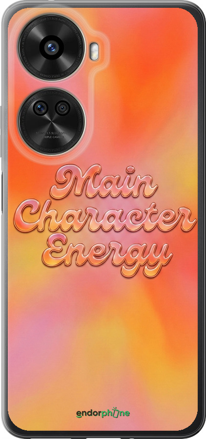 Силіконовий чехол Aura Gradient Main Character Energy Aesthetic Y2K для Huawei nova 12 SE /  nova 11 SE - 6783u-3730 изображение 