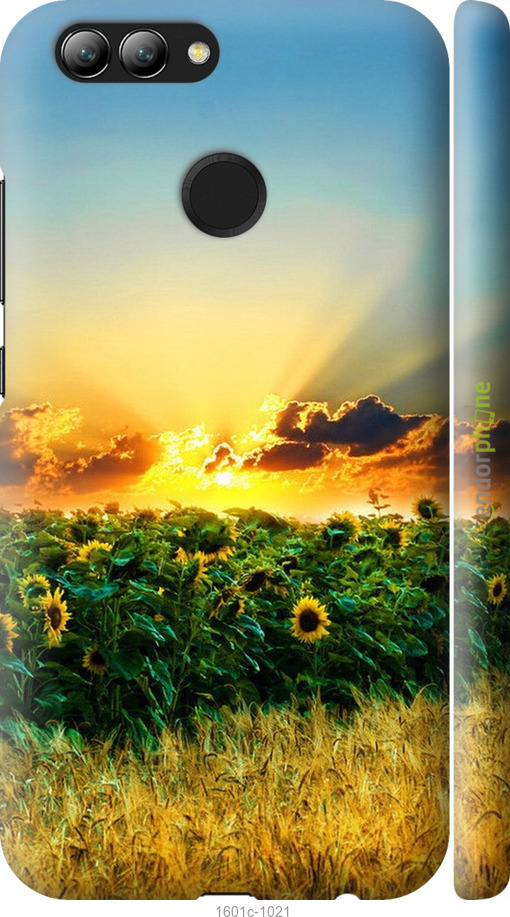 

3D пластиковий матовий чохол "Україна" для Huawei Nova 2
