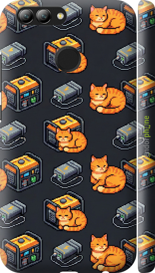 3D пластиковый матовый чехол Autonomous Zone для Huawei Nova 2 - 6771m-1021 изображение 