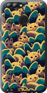 2D пластиковий чехол Із зображенням котиків для Huawei Nova 2 - 6429t-1021 изображение 