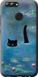 2D пластиковый чехол С изображением кота и водяной лилии Monet для Huawei Nova 2 - 6519t-1021 изображение 