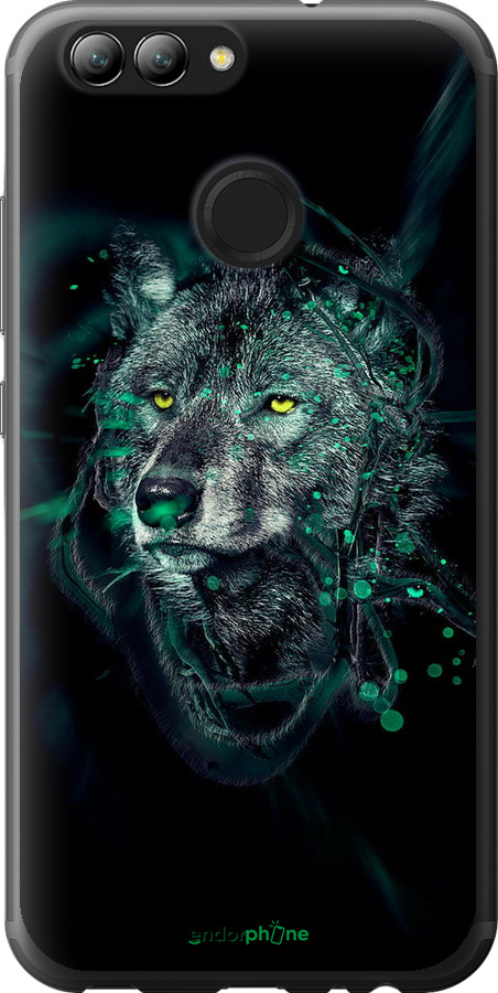 2D пластиковый чехол Wolf для Huawei Nova 2 - 6610t-1021 изображение 