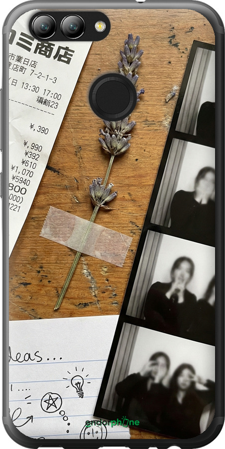 2D пластиковый чехол Aesthetic Scrapbook Collage для Huawei Nova 2 - 6773t-1021 изображение 