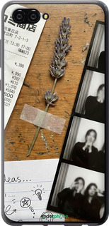 Силиконовый чехол Aesthetic Scrapbook Collage для Huawei Nova 2S - 6773u-1388 изображение 