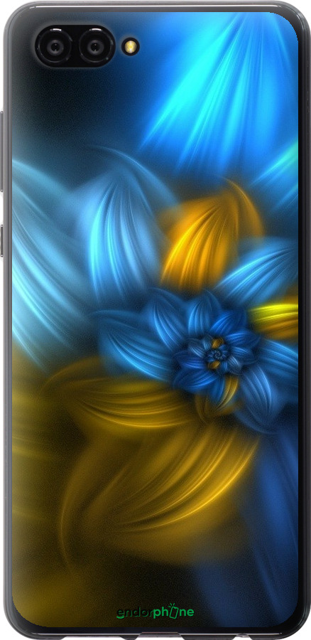 

Силіконовий чохол "Візерунок 46" для Huawei Nova 2S, Синій