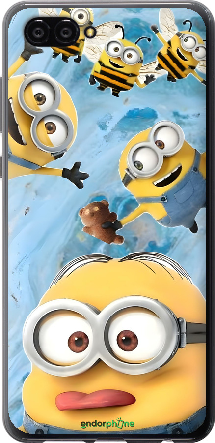 Силіконовий чехол Миньоны для Huawei Nova 2S - 6386u-1388 изображение 
