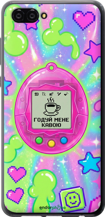 Силіконовий чехол Y2K Aesthetic Retro Pet: Годуй мене кавою для Huawei Nova 2S - 6784u-1388 изображение 