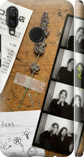 3D пластиковый матовый чехол 'Aesthetic Scrapbook Collage' для Huawei Nova 3 изображение 7