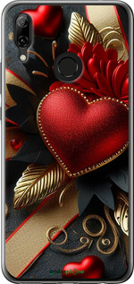 Силіконовий чехол Сердечки v2 для Huawei Nova 3 - 5832u-1535 изображение 