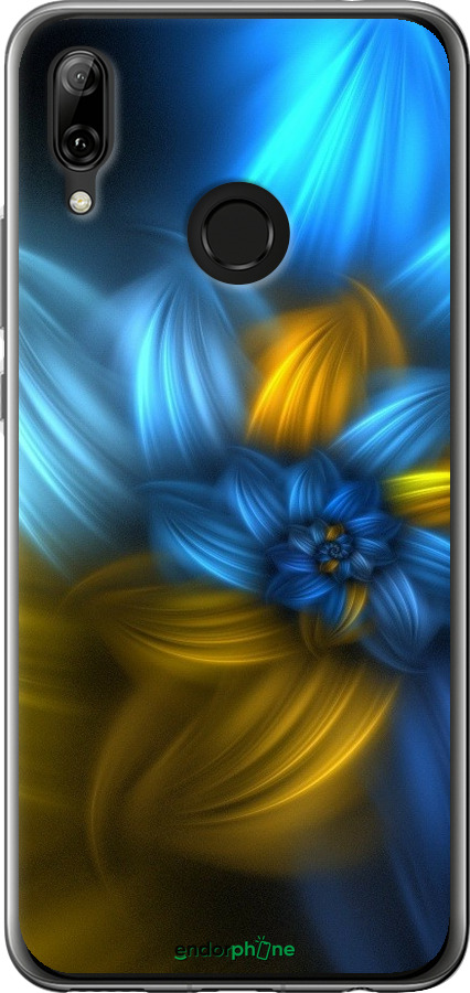 

Силіконовий чохол "Візерунок 46" для Huawei Nova 3, Синій